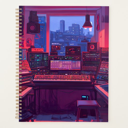 Zuhause Music Studio Planer (Vorderseite)