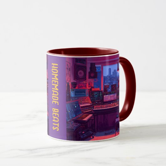 Zuhause Music Studio Tasse (VorderseiteRechts)