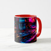 Zuhause Music Studio Tasse (VorderseiteRechts)