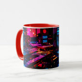 Zuhause Music Studio Tasse (Vorderseite Links)