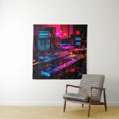 Zuhause Music Studio Wandteppich (Beispiel)