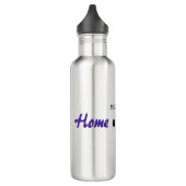 Zuhause n Wear Logo Edelstahlflasche (Links)