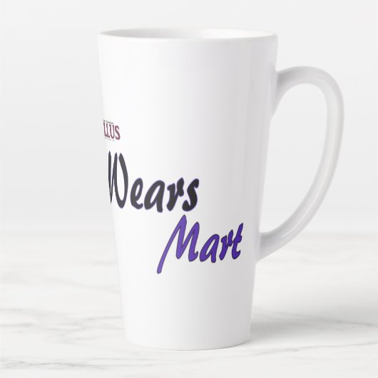 Zuhause n Wear Logo Milchtasse (Rechts)