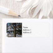 Zuhause Nach dem Schneesturm (Insitu)