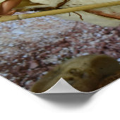 Zuhause nach der Jagd. Poster (Ecke)