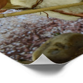 Zuhause nach der Jagd. Poster (Ecke)