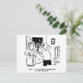 Zuhause Nach der Pub Quiz Postkarte (Stehend Vorderseite)