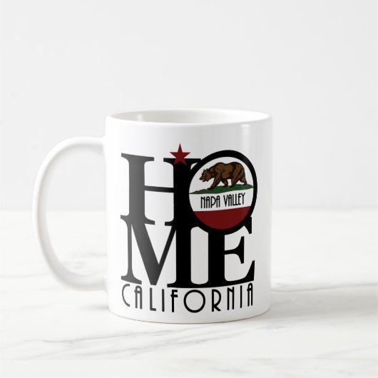 ZUHAUSE Napa Valley 11oz Kaffeetasse (Links)