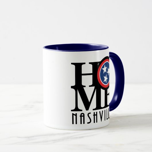 ZUHAUSE Nashville 11oz Tasse (VorderseiteRechts)