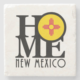 ZUHAUSE neues Mexiko Steinuntersetzer