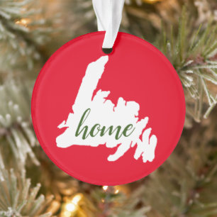 Zuhause Neufundland Weihnachtsschmuck Ornament