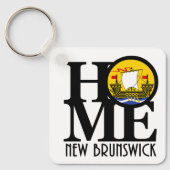 ZUHAUSE New Brunswick Schlüsselanhänger (Vorderseite)