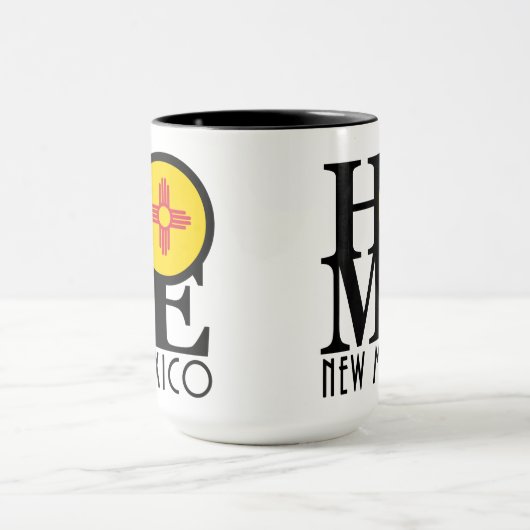 ZUHAUSE New Mexico 15oz Tasse (Zentrum)