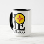 ZUHAUSE New Mexico 15oz Tasse (Vorderseite Links)