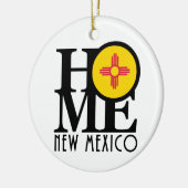 ZUHAUSE New Mexico Keramik Ornament (Links)