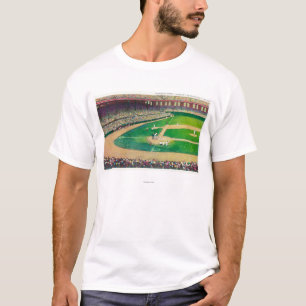 Zuhause-niedrige Zuschauertribüne-Ansicht von T-Shirt