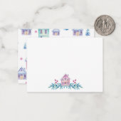 Zuhause-Note-Karte Mitteilungskarte (Vorderseite/Rückseite Beispiel)