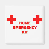 Zuhause-Notfallkit Magnet (Vorne)