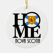 ZUHAUSE Nova Scotia Keramik Ornament (Vorne)