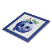 Zuhause-Obst-Heidelbeere für Unternehmen Fliese (Seite)