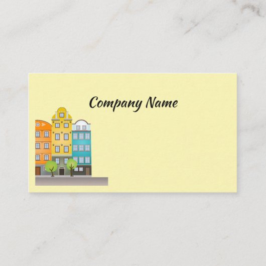 Zuhause- oder Eigenschafteninspektor Visitenkarte (Rückseite)