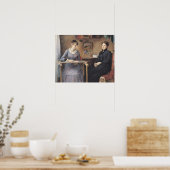 Zuhause oder Intimität, 1885 Poster (Küche)