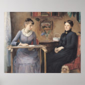 Zuhause oder Intimität, 1885 Poster (Vorne)