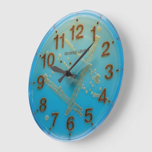 Zuhause oder Office-Dekor für den Wall-Clock-Labra Große Wanduhr (Winkel)