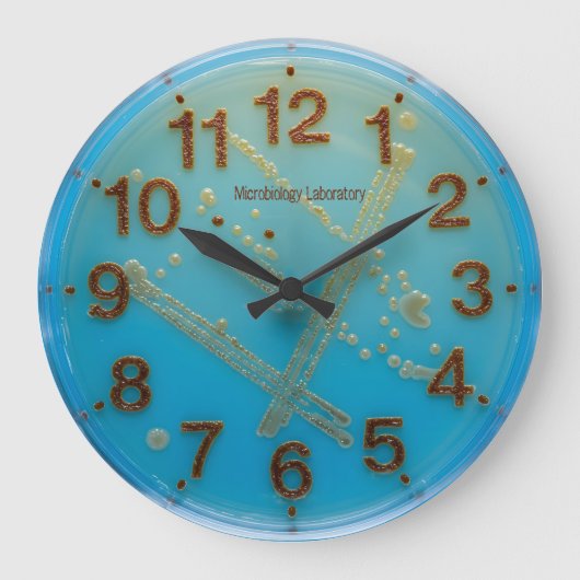 Zuhause oder Office-Dekor für den Wall-Clock-Labra Große Wanduhr (Vorderseite)