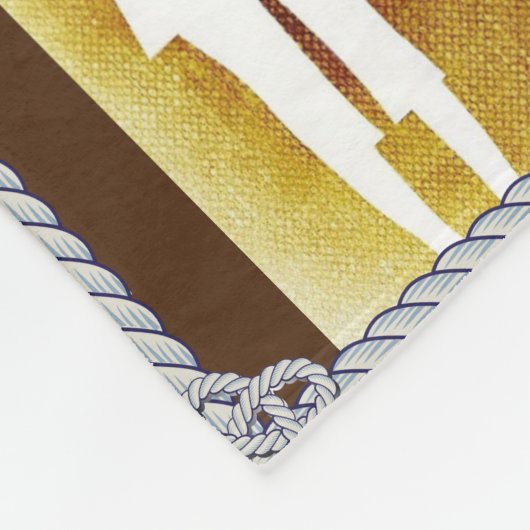 Zuhause- oder Rollstuhllader Fleece-Blanket Fleecedecke (Ecke)