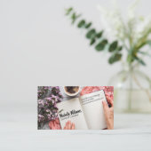 Zuhause Office-Arbeitsplatz Visitenkarte (Stehend Vorderseite)