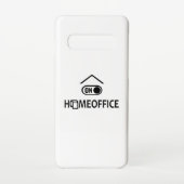 Zuhause Office on - Homeoffice on Samsung Galaxy Hülle (Rückseite)
