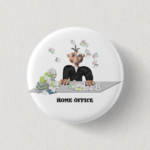 Zuhause Office , Personalisiert Button