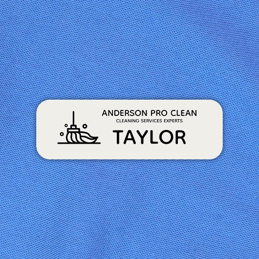 Zuhause & Office Pro Reinigung Namensschild