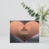 Zuhause Ohio Postkarte (Stehend Vorderseite)