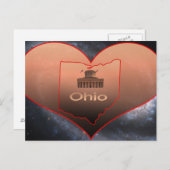 Zuhause Ohio Postkarte (Vorne/Hinten)