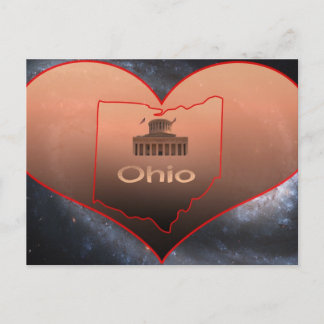 Zuhause Ohio Postkarte