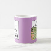 Zuhause ohne Bücher = Körper ohne Soul Kaffeetasse (Mittel)