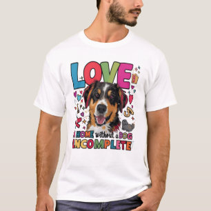 Zuhause ohne Hund unvollständig T-Shirt