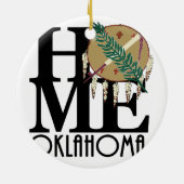 ZUHAUSE Oklahoma Keramik Ornament (Hinten)