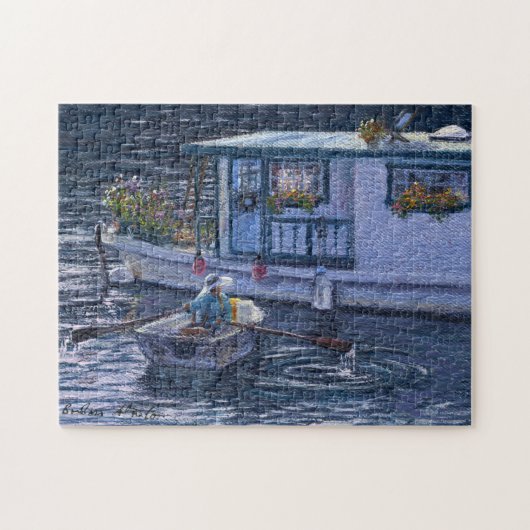 "Zuhause on the water" Jigsaw Puzzle (Horizontal)