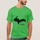 Zuhause Oversized von Upper Michigan T-Shirt (Vorderseite)