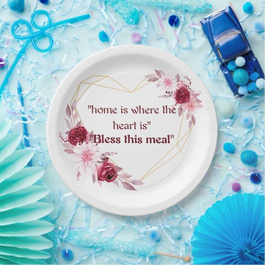 Zuhause Pappteller (Party)