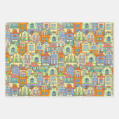 Zuhause-Party für den Haushalt Geschenkpapier Set (Vorderseite 2)