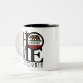 ZUHAUSE Pasadena 11oz Zweifarbige Tasse (Vorderseite Links)