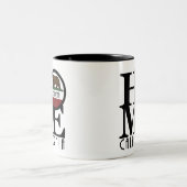 ZUHAUSE Pasadena 11oz Zweifarbige Tasse (Mittel)