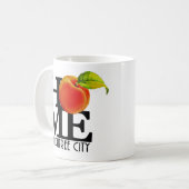 ZUHAUSE Peachtree City 11oz Kaffeetasse (Vorderseite Links)