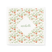 Zuhause-Pflanze in Keramik-Pools Wasserfarbmuster