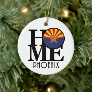 ZUHAUSE Phoenix Arizona Keramik Ornament