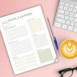 Zuhause-Planner zum Auflisten von Speisen beim Ein Notizblock<br><div class="desc">Organisieren Sie sich mit diesem Zuhause-Planer für das abreißende Notenpolster. Planen Sie Mahlzeiten,  Arbeiten und Ihre Einkaufsliste einfach,  um auf die Aufgabe bleibe.</div>